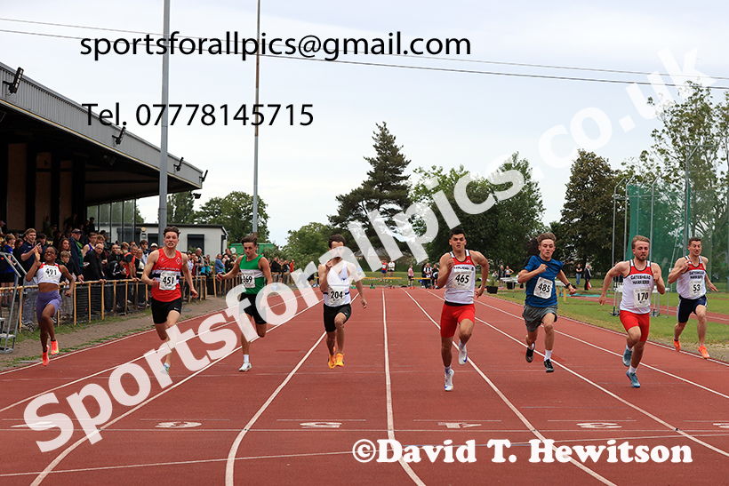 The 100 metres, 2025 NEGP No 3, Monkton. Photo: David T. Hewitson/Sports for All Pics